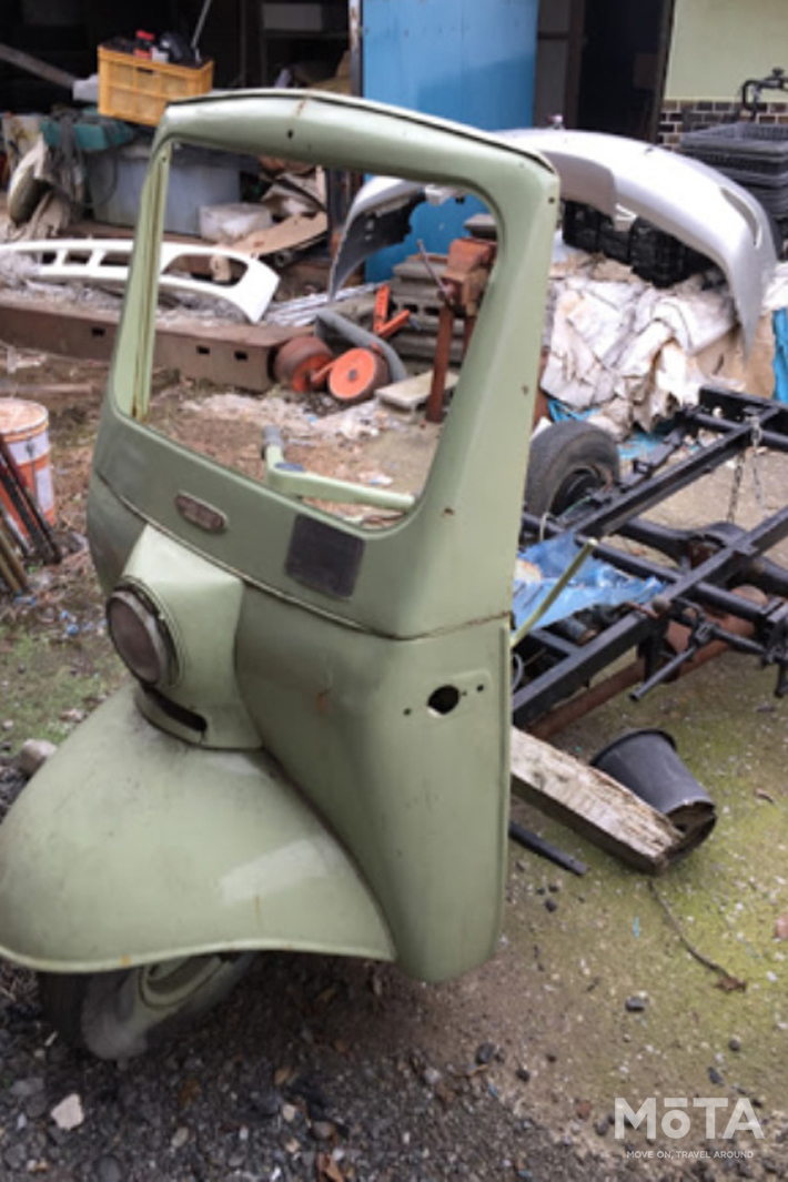 ミゼット　レストア　玉川温泉