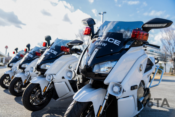 初の輸入2輪警察車両誕生！「BMW C evolution」警視庁に納入