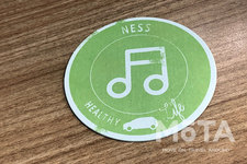 私がセレクトしたのは「NESS」(ネス)。新型フィットのグレード名にちなんでます／Hondaウェルカムプラザ青山(東京都港区)「ここちよさ展」[当初開催期間：2020年2月13日(木)~3月14日(土)まで⇒諸事情により2月28日(金)で終了]