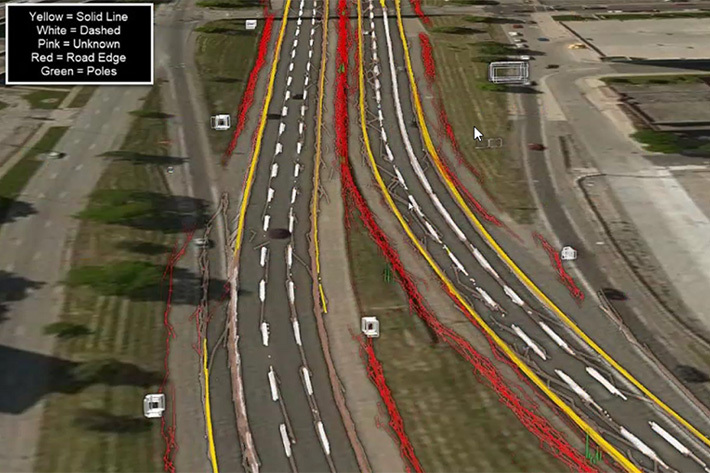 TRI-AD 自動運転用一般道高精度地図生成の実証実験に成功