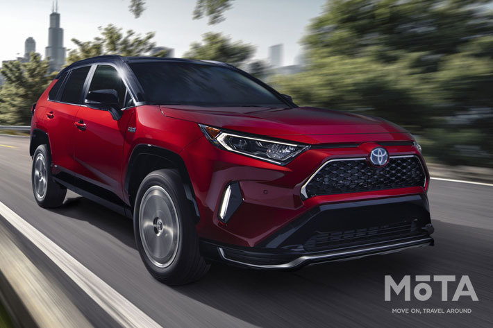 トヨタ 新型RAV4 PHEV(プラグインハイブリッド)[北米仕様「RAV4 Prime」／2020年夏発売予定]