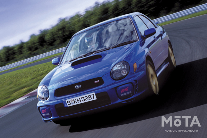 [2代目・GD・丸目]スバル インプレッサ STi シリーズ WRX STi(2001年)