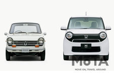 ホンダ N-ONE[現行型：2017年12月マイナーチェンジモデル]とホンダ N360(1967-1971)