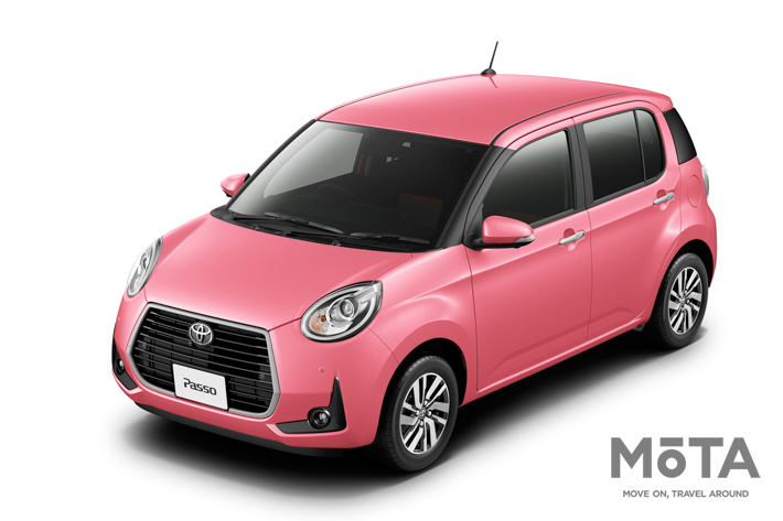 特別カラーのピンクと充実装備が満載 トヨタ パッソ 特別仕様車 Moda Charm チャーム 画像ギャラリー No 2 業界先取り 業界ニュース 自動車ニュース22国産車から輸入車まで Mota