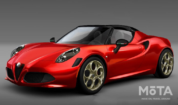 アルファロメオ 4C スパイダー