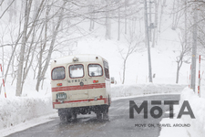 いすゞ製 ボンネットバス[昭和43年(1968年)製 全輪駆動車・岩手県北バス 八幡平営業所 所属]