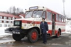 いすゞ製 ボンネットバス[昭和43年(1968年)製 全輪駆動車・岩手県北バス 八幡平営業所 所属]