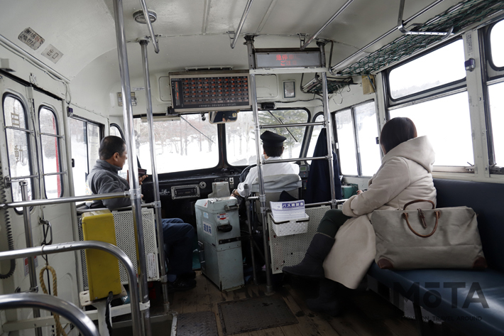 いすゞ製 ボンネットバス[昭和43年(1968年)製 全輪駆動車・岩手県北バス 八幡平営業所 所属]