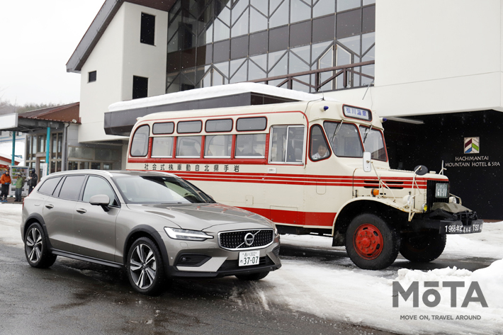 いすゞ製 ボンネットバス[昭和43年(1968年)製 全輪駆動車・岩手県北バス 八幡平営業所 所属]