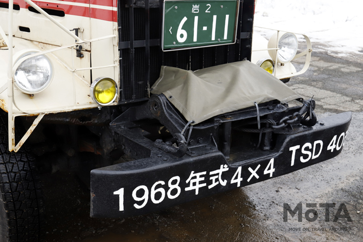 いすゞ製 ボンネットバス[昭和43年(1968年)製 全輪駆動車・岩手県北バス 八幡平営業所 所属]