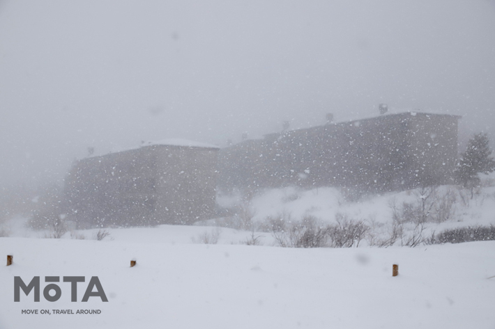 松尾鉱山跡地 アパート群(岩手県八幡平市)