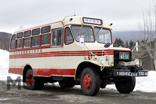 いすゞ製 ボンネットバス[昭和43年(1968年)製 全輪駆動車・岩手県北バス 八幡平営業所 所属]