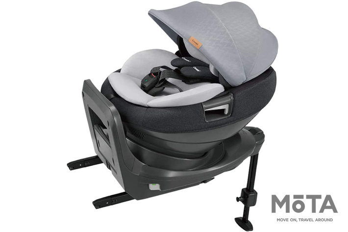 コンビ ISOFIX固定 ホワイトレーベルTHE S ISOFIX エッグショック ZA-670 グレー