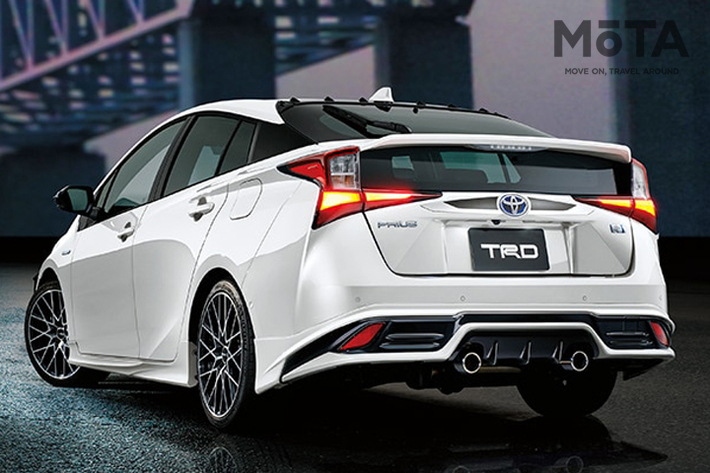 威圧感のあるスタイルに変身!? TRD プリウス「アグレッシブ 威圧感のあるスタイルに変身!? TRD プリウス「アグレッシブ
