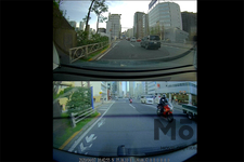 高輪橋架道橋(東京都港区高輪)【2カメラドライブレコーダー「Panasonic CA-DR03TD」撮影動画からキャプチャー】