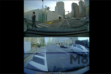 高輪橋架道橋(東京都港区高輪)【2カメラドライブレコーダー「Panasonic CA-DR03TD」撮影動画からキャプチャー】