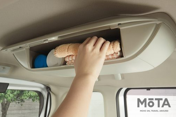 オプションで選べるオーバーヘッドコンソール