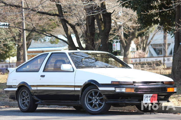 AE86は今でも人気が高く高価格で取引される