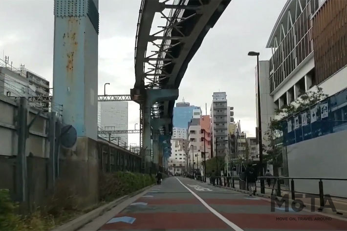 東京都港区芝浦　東京モノレール下