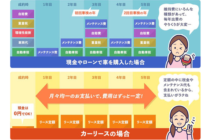 カーリースの特徴