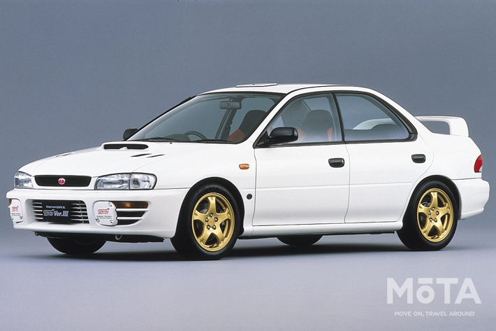 1995年 初代GC系 インプレッサ ＷＲＸ ＳＴｉバージョンIII