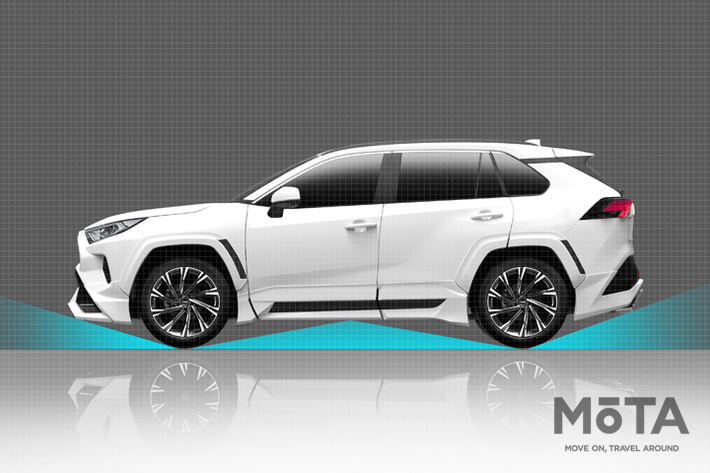 新品 RAV4 TRD ストリートモンスター 塗装済み