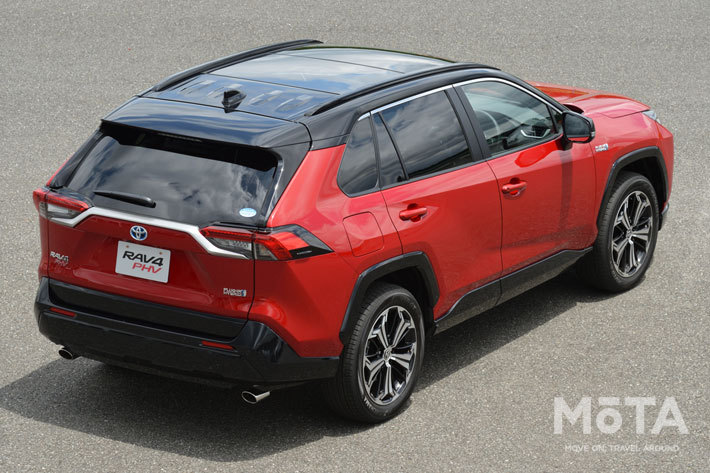 RAV4 PHV 非売品 カラーサンプル ミニカー エモーショナルレッドⅡ