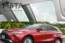 トヨタ 新型ハリアー　調光式パノラマルーフ