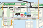 トヨタが運営するモビリティの体験型テーマパーク「MEGA WEB(メガウェブ)」[東京都江東区青海]　アクセスマップ