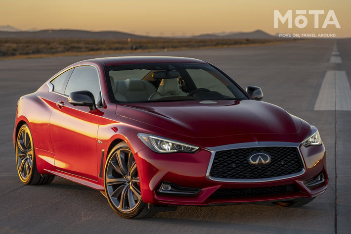 インフィニティ Q60(日産 スカイラインクーペ後継モデル・日本未導入)「INFINITI Q60 RED SPORT 400」(V6ターボ・400馬力)[北米仕様車]