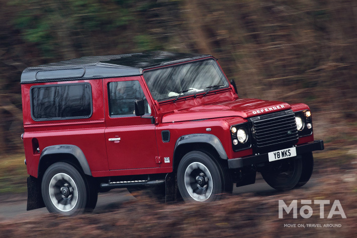 ヤワな男はお断り 半世紀以上の歴史を持つ本格suv ランドローバー ディフェンダー Mota写真館 フォトギャラリー Mota