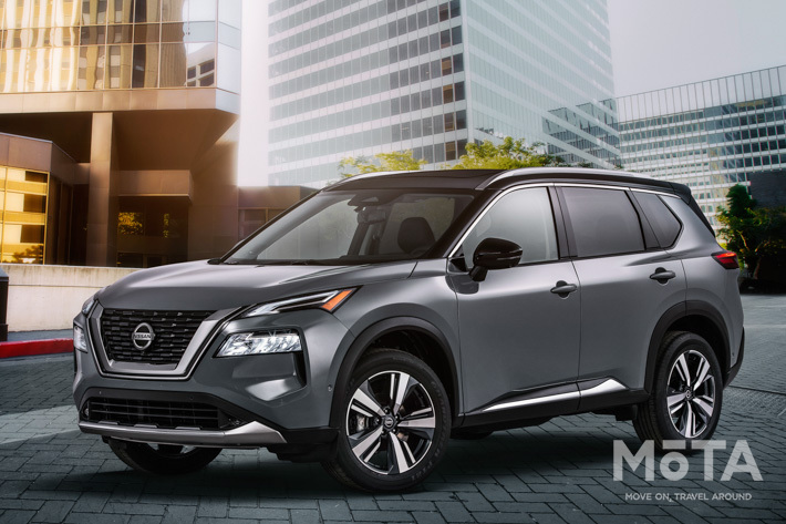 日産 新型エクストレイル(4代目)[画像は北米仕様の新型ローグ2021モデル]