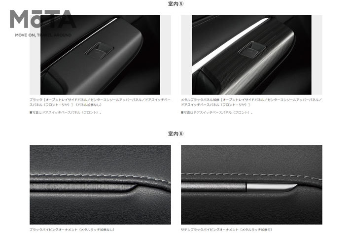 トヨタ 新型ハリアー S(最廉価版) vs ハリアー Z“Leather Package”(最上級版)　徹底対決！[トヨタ公式サイトより]