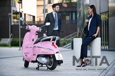 プジョー ジャンゴ 125 ABS（ディープピンク）