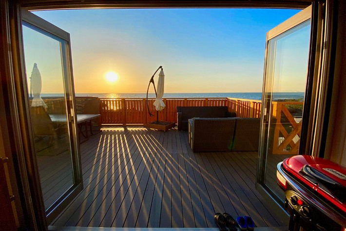 一面オーシャンビューの貸別荘で、心ゆくまで団らんを！【大阪／関空オーシャンフロント】