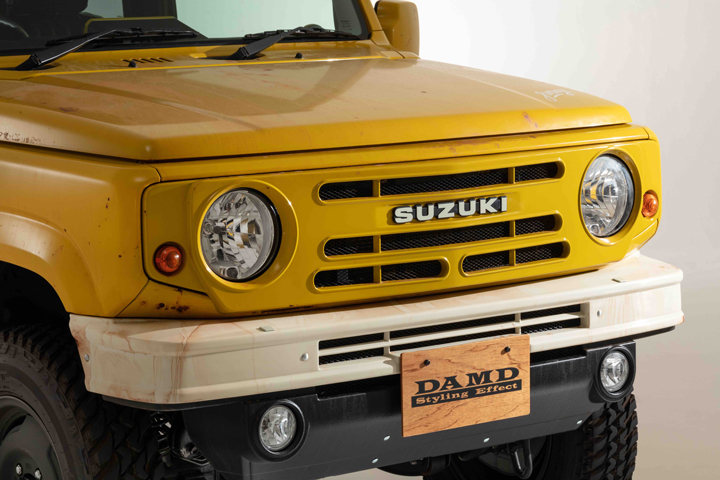 【レア】灰皿　スズキ　ジムニー型　鉄製　レトロ スズキ純正 ジムニー JA11 JA12 ジムニー1300 シエラ JB31 JB32