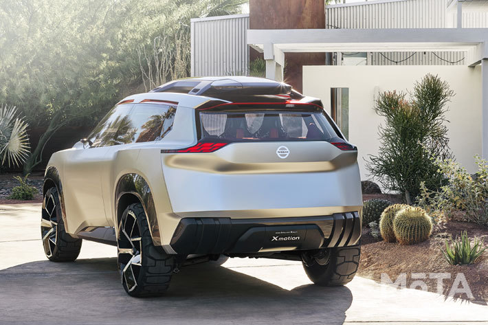 日産 新型エクストレイル(ローグ)のコンセプトカー「Xmotion(クロスモーション)」[2018デトロイトショー出展]