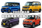 【2020年6月】軽自動車販売台数ランキング