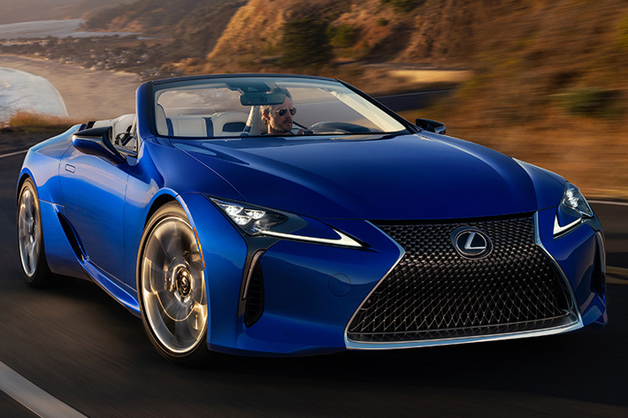 タメ息が出るほど美しいレクサスの新しいコンバーチブル「LC500