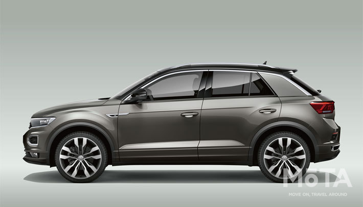 Volkswagen T-ROC(フォルクスワーゲン ティーロック)　T-Roc TDI R-Line[ボディカラー：インジウムグレーメタリック／ルーフ：ブラックルーフ]