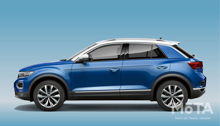 Volkswagen T-ROC(フォルクスワーゲン ティーロック)　T-Roc TDI Style Design Package[ボディカラー：ラヴェンナブルーメタリック／ルーフ：ホワイトルーフ]