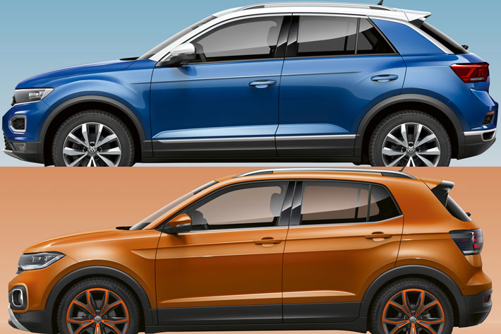 週末は妄想クルマ選び Vwの最新コンパクトsuv T Roc と T Cross どっちを買うか悩み抜く フォトギャラリー Mota