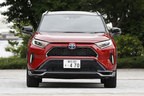 トヨタ 新型 RAV4 PHV BLACK TONE[E-Four(4WD)／ボディカラー：アティチュードブラックマイカ×エモーショナルレッドII]