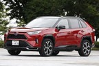 トヨタ 新型 RAV4 PHV BLACK TONE[E-Four(4WD)／ボディカラー：アティチュードブラックマイカ×エモーショナルレッドII]