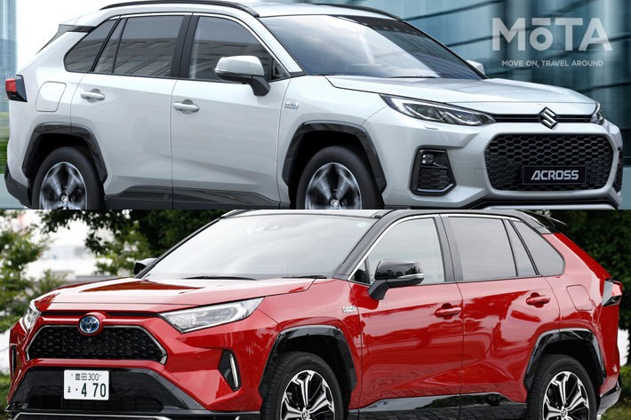 Rav4のスズキ版がオトコマエ過ぎる スズキ アクロス Phv専用車が今秋デビュー 話題を先取り 新型車解説 Mota