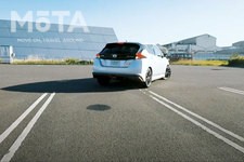 日産 新型LEAF プロパイロットパーキング　動作イメージ[日産自動車公式YouTube動画より]