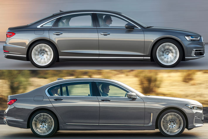 ドイツ最高級サルーン対決 Bmw 7シリーズ Vs Audi A8 クールなオトナに似合うのはどっちだ フォトギャラリー Mota