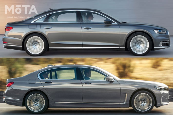 ドイツ最高級サルーン対決 Bmw 7シリーズ Vs Audi A8 クールなオトナに似合うのはどっちだ フォトギャラリー Mota