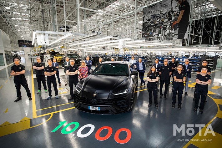 発表から2年で史上最速SUV ランボルギーニ「ウルス」が生産台数1万台達成！