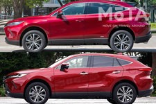 トヨタ 新型ハリアー vs トヨタ 新型ヴェンザ(ハリアー北米仕様)